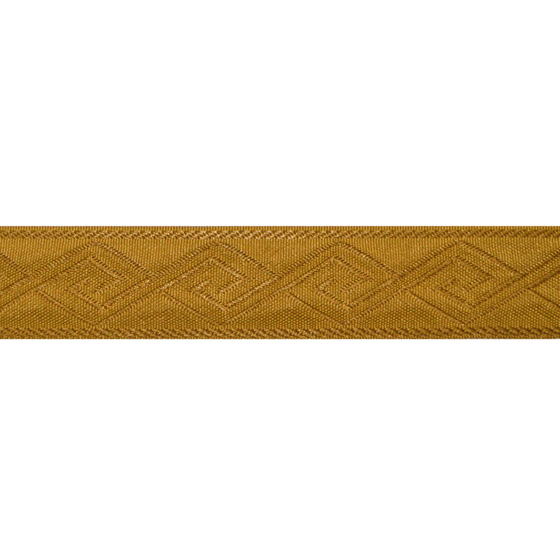 Tissu géométrique alga, Or