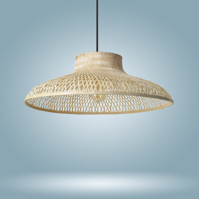 Amarchand 1 - Light Natural Dome Pendant