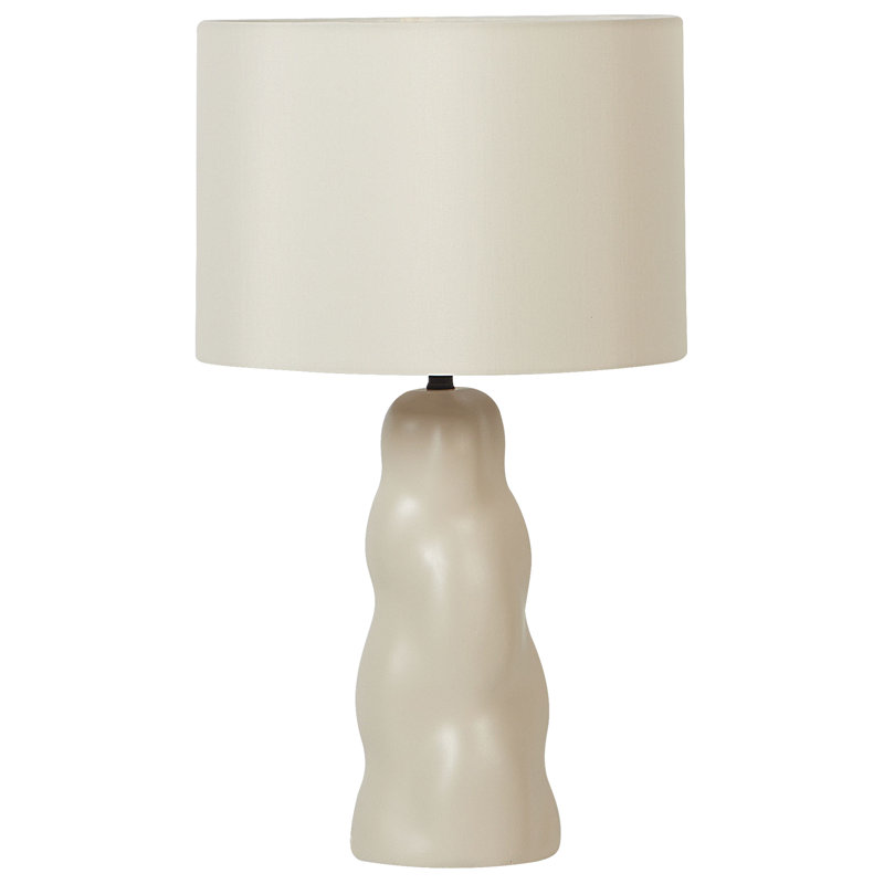 Ceramic Table Lamp Cirila, Beige