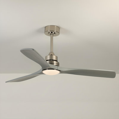 Karlena 52'' Ceiling Fan with LED Lights and Remote Control