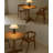Burlywood Squircle Solid Wood Dining table-359284520