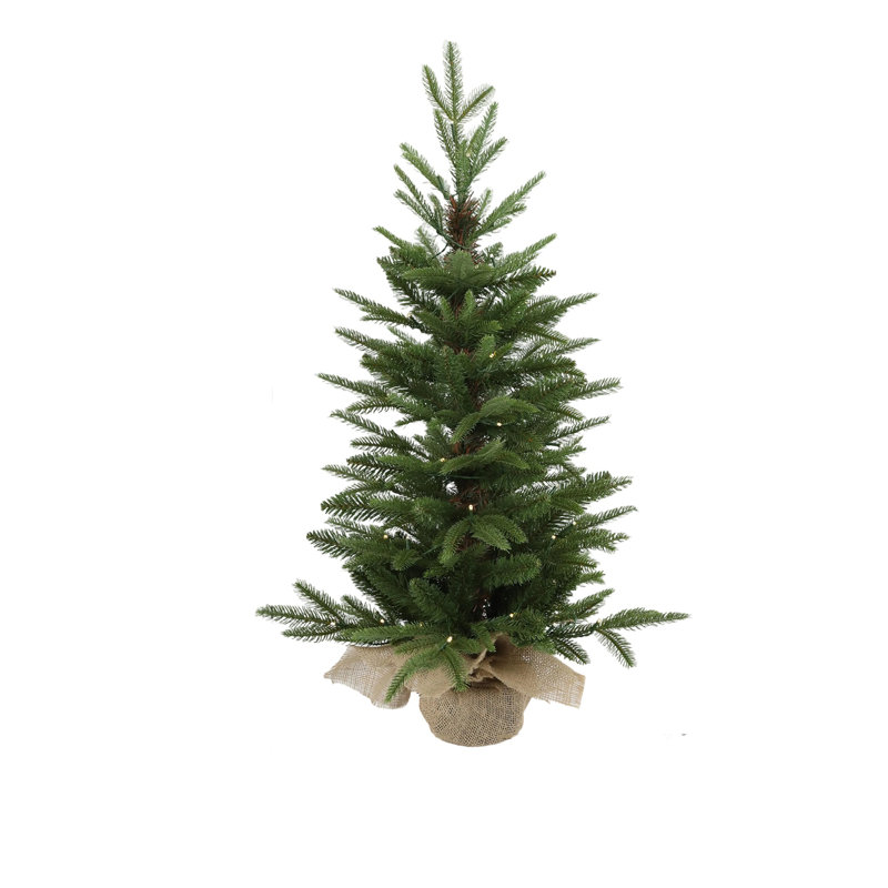 Arbre de Noël artificiel en pot 2,95 pi