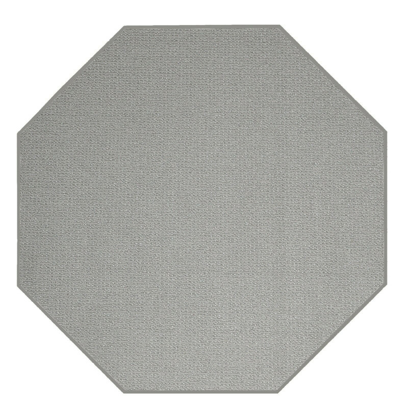 Tapis gris Giancarlos, Octogone 7 pi