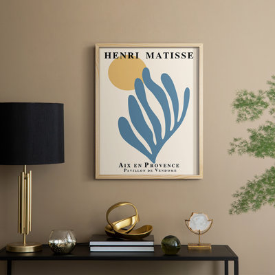 Matisse XCI, reproduction d'art encadrée - bois massif
