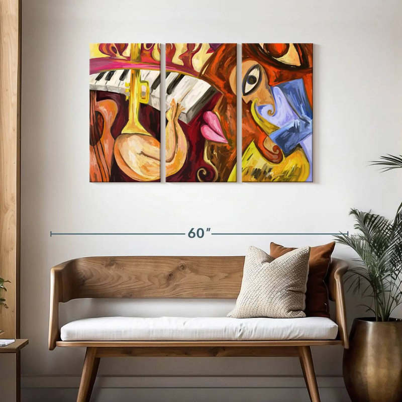 Abarca Funk, 36" H x 57" W