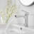Single-handle Bathroom Faucet with Drain Assembly-86866322