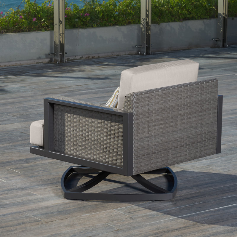 Patio Chair With Sunbrella Cushions (Set of 2)