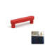 ROUS Hardware Mid-Century Modern Cabinet Handle, 2.5", Rose (Red)-111786458-112500723