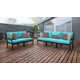 Madison 5 - Person Patio Conversation Sets with Cushions