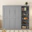 Murphy Bed Wall Bed With Shelves-1422894414