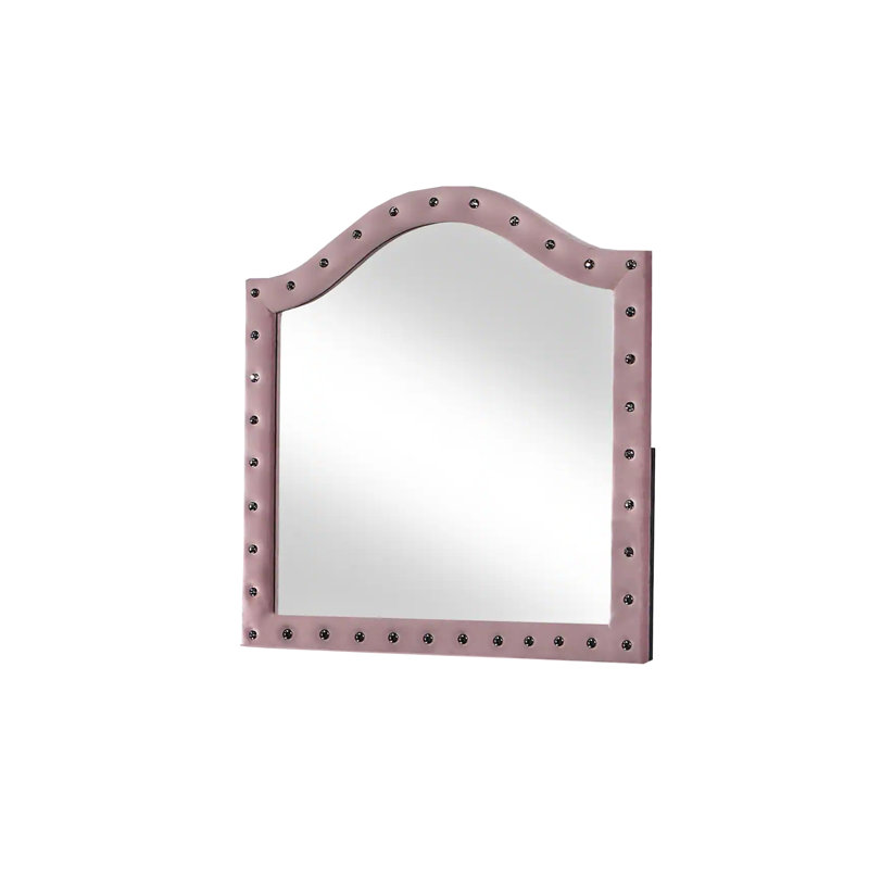 Miroir Glam 44,4 ", rose