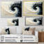 «Droitwich», art mural noir et blanc, «Sprial»-422033492-422033491-422033488