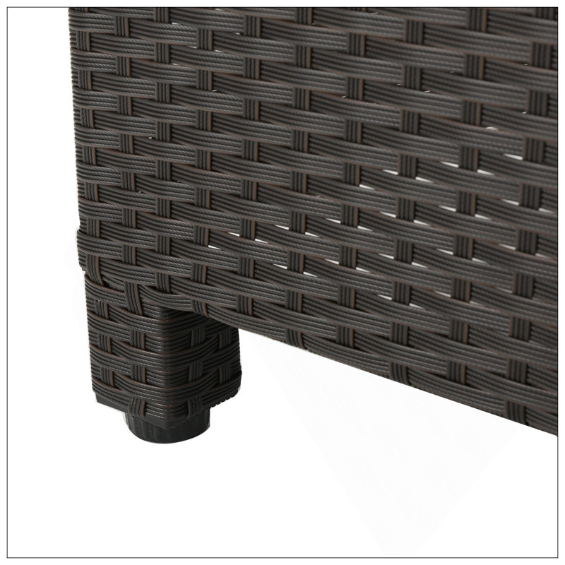 Table d'appoint PUERTA, Marron foncé