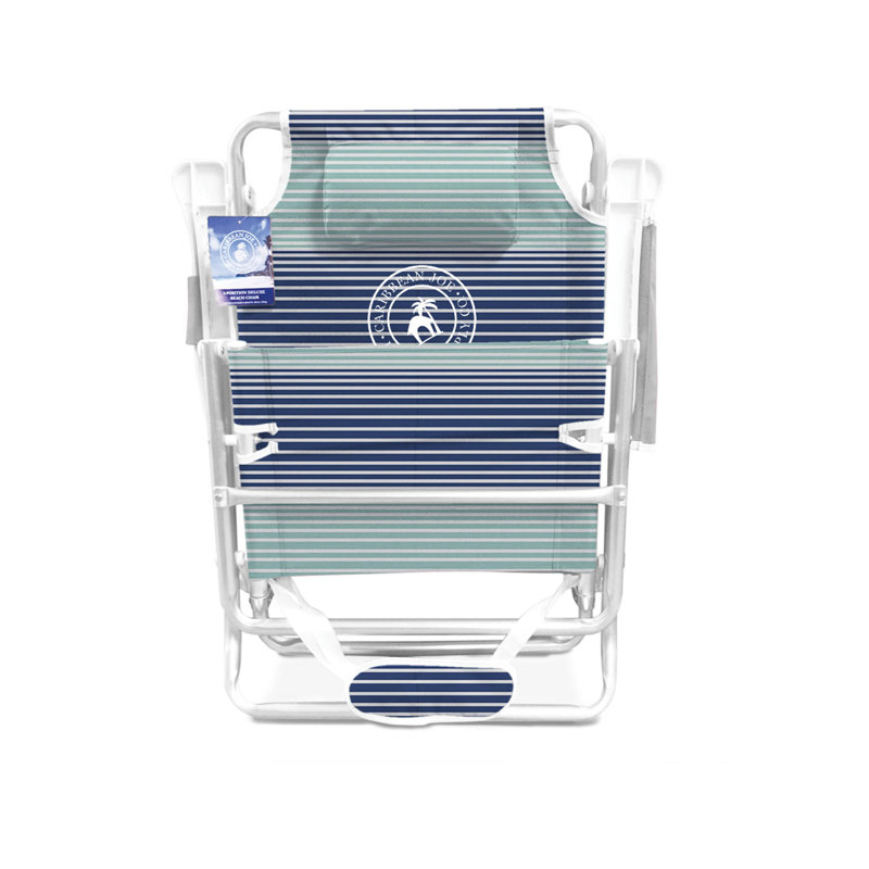 Chaise de plage inclinable Deluxe