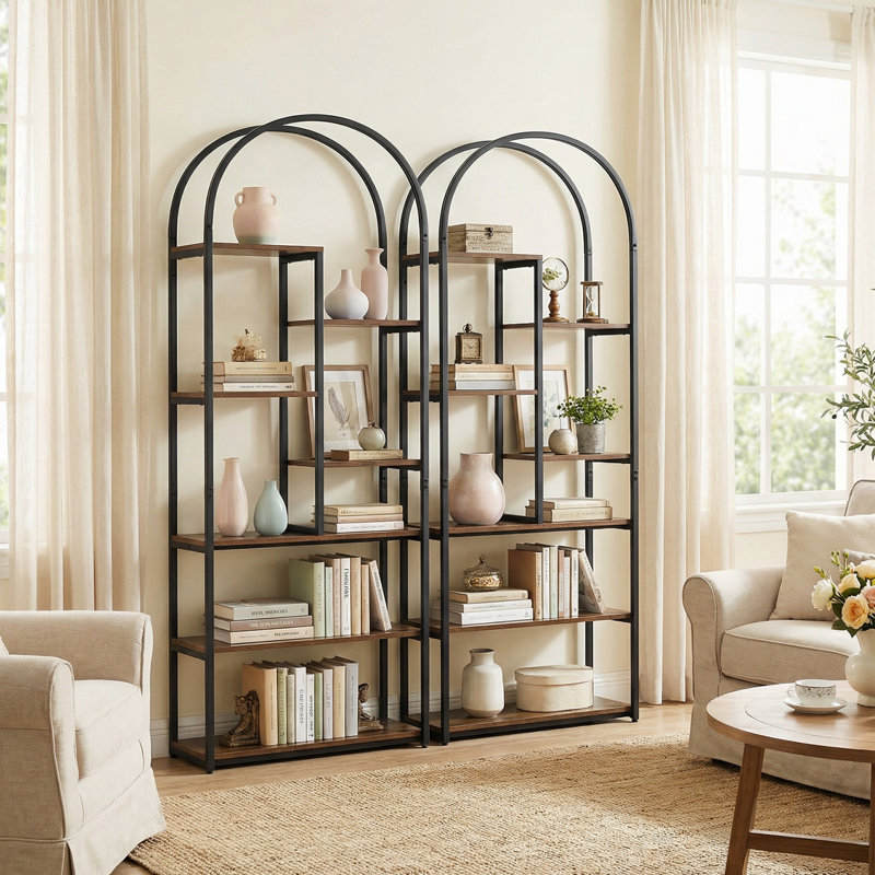 181.5cm H x 70cm W Metal Bookcase