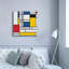Ivy Bronx «Mondrian NFT2» par Epic Portfolio, estampe numérique sur toile-1795230288