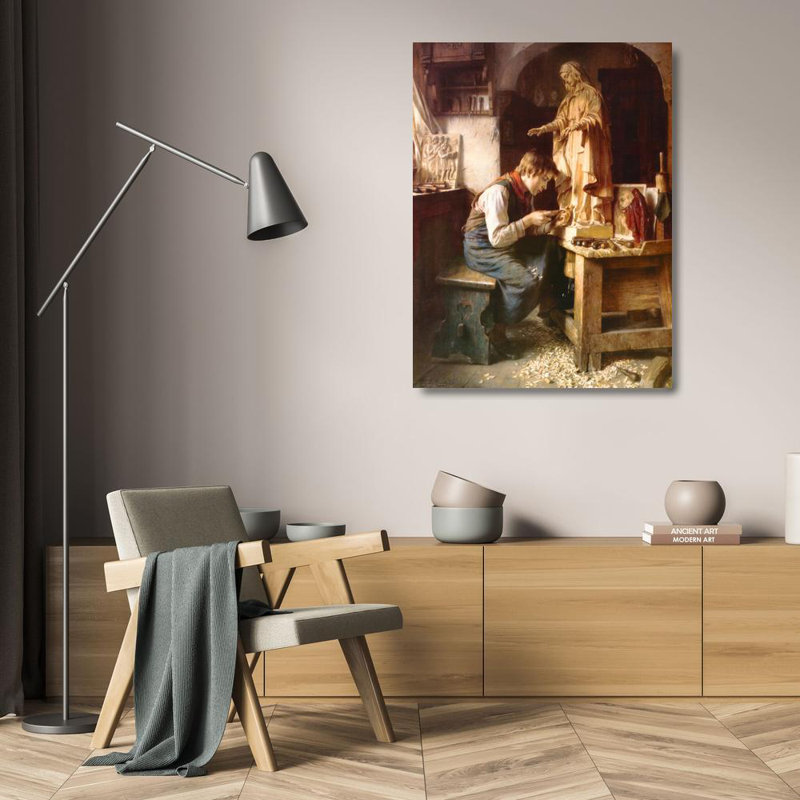 His Madonna, c.1908, 24" H x 18" W