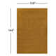Tillie Hand Tufted Wool Gold Rug