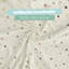 Silentnight Safe Nights Safari Cotton Moses Basket Fitted Sheet