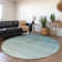Premium Machine Washable Prisco Teal Rug