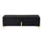 Elegant Upholstered Storage Bench With Metal Legs, Black, For Bedroom & Living Room, And Spacious Design Black Material, Chest