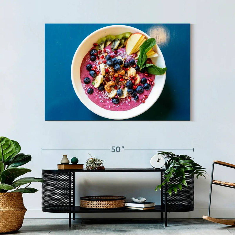Yarlin Acai Bowl, 32" H x 48" W