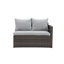 Ensemble de canapé modulaire en rotin 7 pièces PE-1861124255
