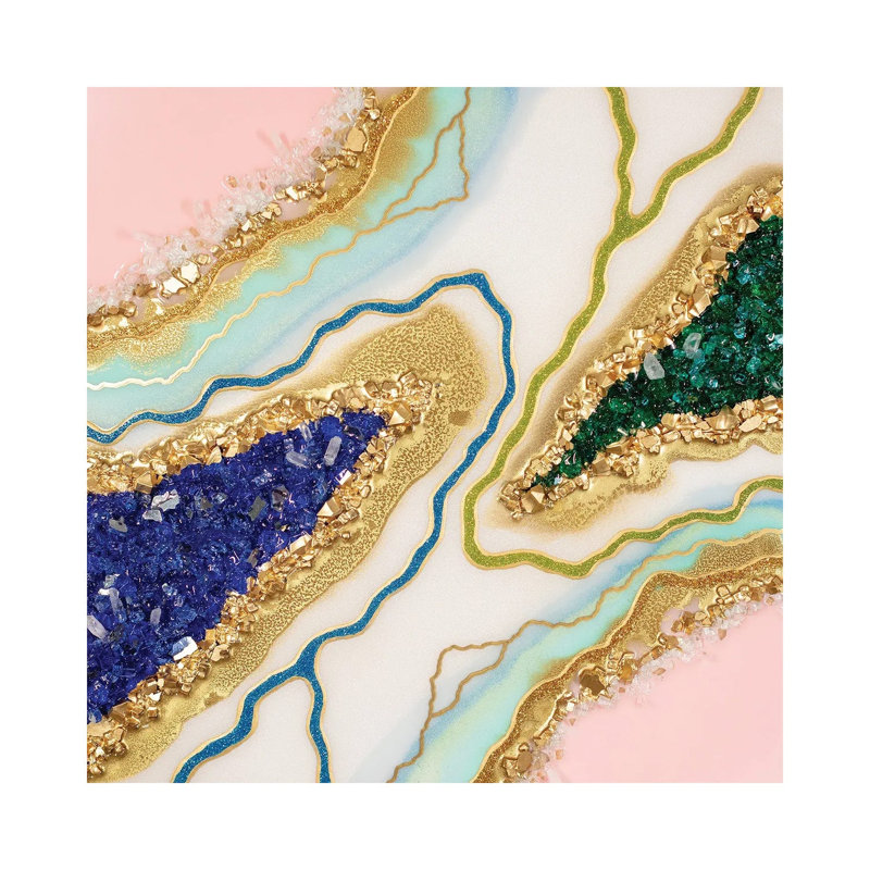 Amuleto De Promesas by Goga Studio - Print on Canvas, 93.98cm H x 93.98cm W x 3.81cm D, Wrapped Canvas