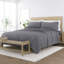 Linen Bamboo-Blend Breathable Luxury Bed Sheet Set-69986404-69986399