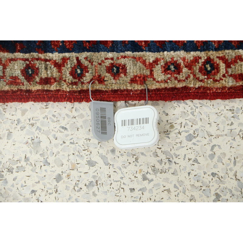 Wool Oriental Area Rug in Yellow