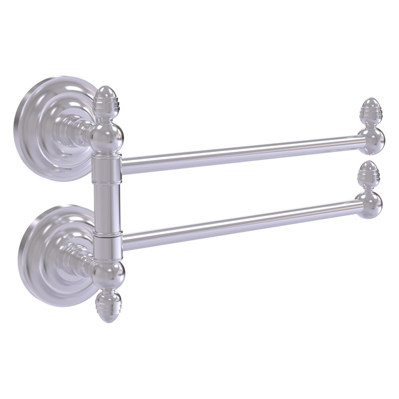 Barre à serviettes murale 12,5 "leamore, Chrome satiné