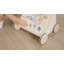AIYAPLAY Wooden Baby Walker, Toddler Push Along Walker, 18 Months+, Natural
