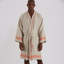 Daisetta Cotton Blend Gender Neutral Mid-Calf Bathrobe with Pockets-37878211-37878213