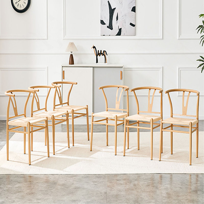 Ensemble de chaises Wesborn, 6, Natural