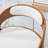 Modern Faux Leather Swivel 26'' Stools, Bucket Seat Counter Stools with Wood Frame-122503866-119858572