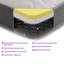 Varujhan Grey Collection Cool Touch Memory Foam Mattress – Comfort & Support-1154459278