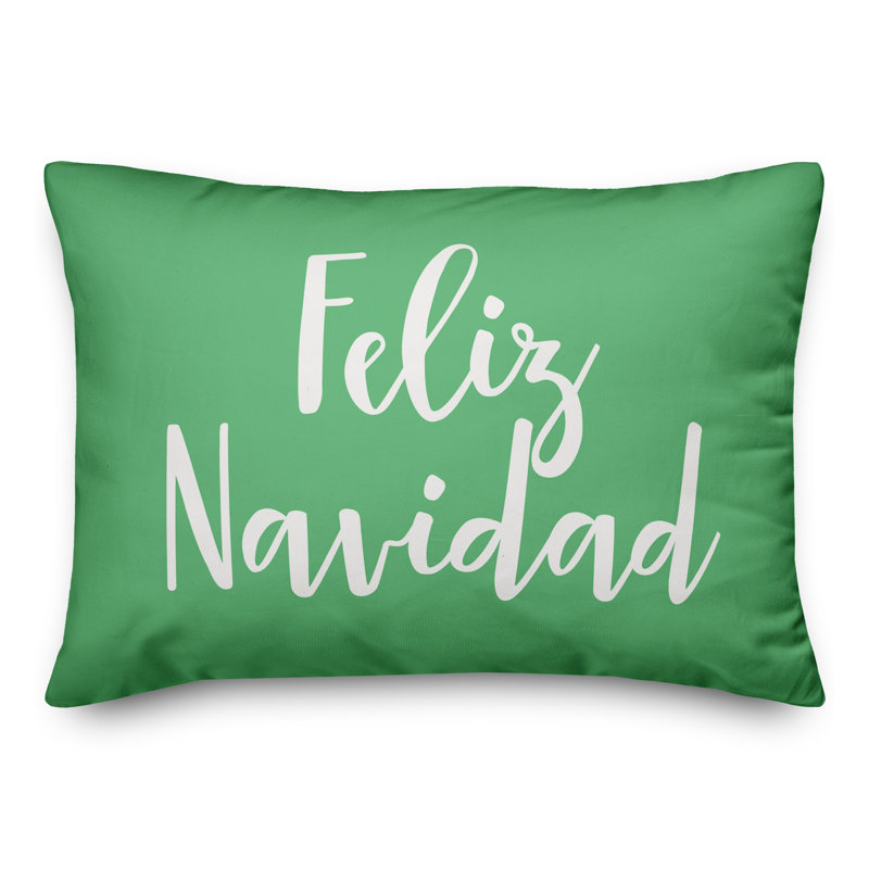 Reversible Throw Pillow, Light Green