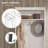 Rustic Hall Tree With Shoe Storage Bench, Entryway Bench With Coat Rack, Accent Coat Tree With Storage Shelves For Hallway, Mudroom, White Wood Grain