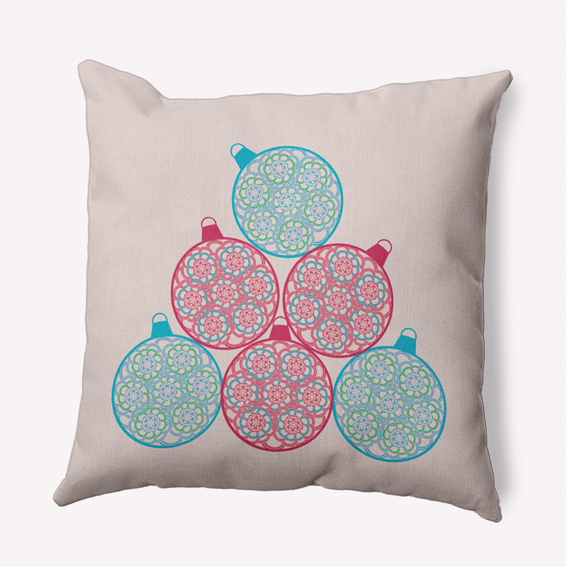 Reversible Throw Pillow, Square, 20" x 20"