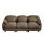 Canapé modulaire 3 places Cloud Feel, chenille marron-514231413