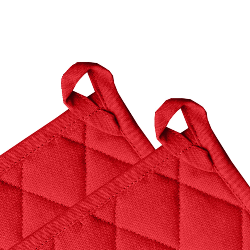 Cuisinier poignée fabstyles, Rouge