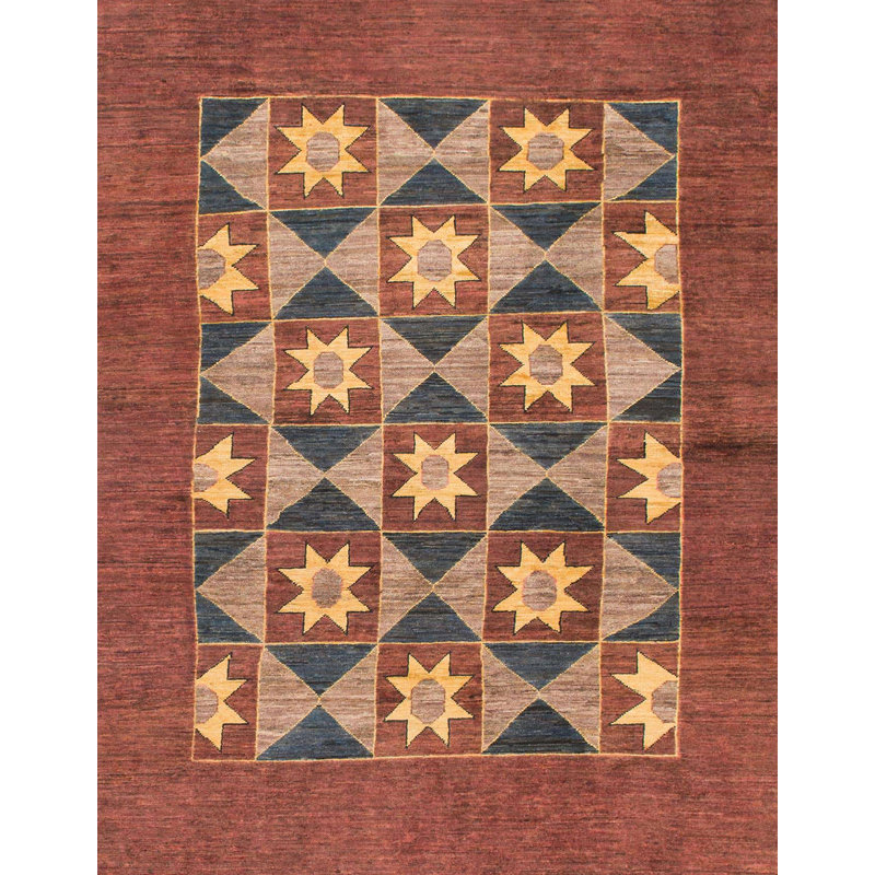 Tapis abstrait moderne 810, Rectangle 2 pi x 3 pi