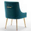 Chaise d'appoint en velours beige Baudel-1563904539