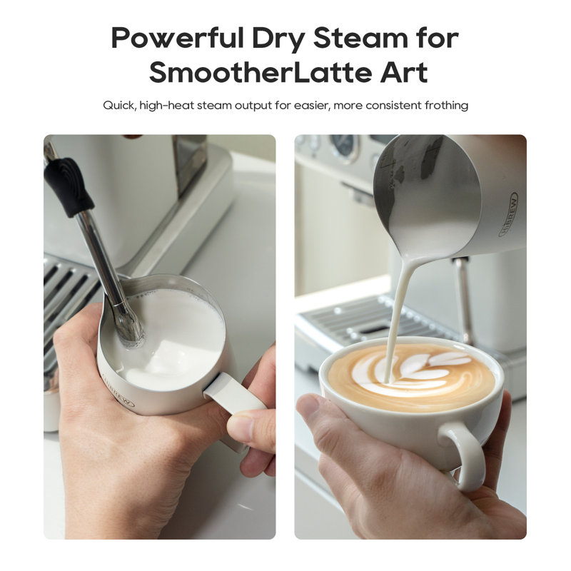 Machine à café espresso 20 bar HiBREW H10PLUS avec température et vapeur réglables HiBREW