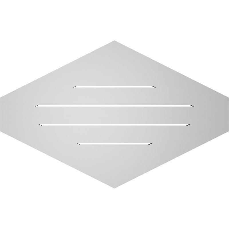 Pente verticale verticale en uréthane 6 pi, 1" H x 34" W x 22" L