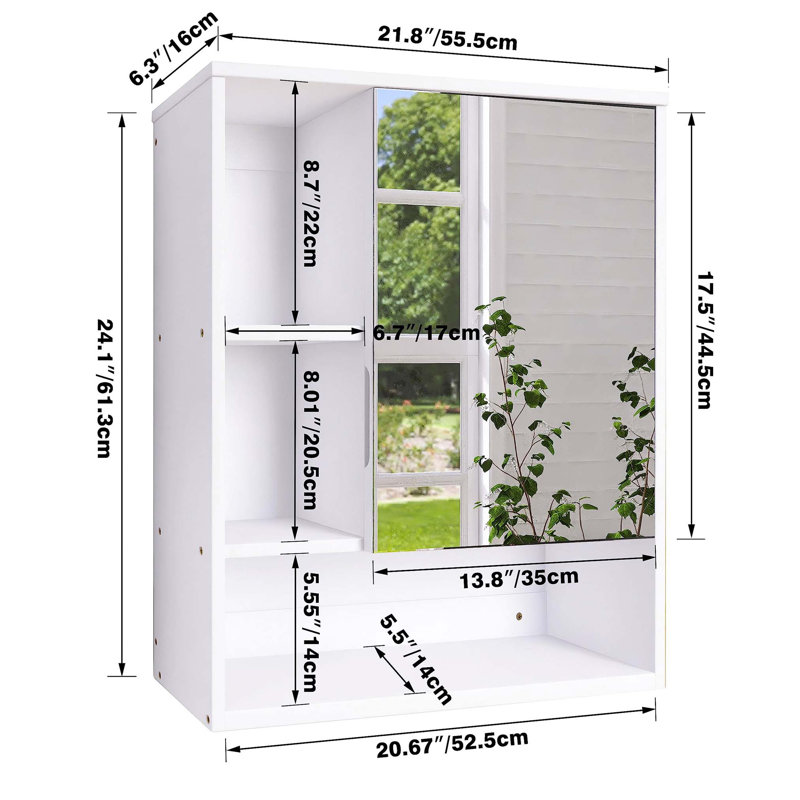 Compact Bathroom Cabinet Wall Mounted Required Bathroom Cabinet, White