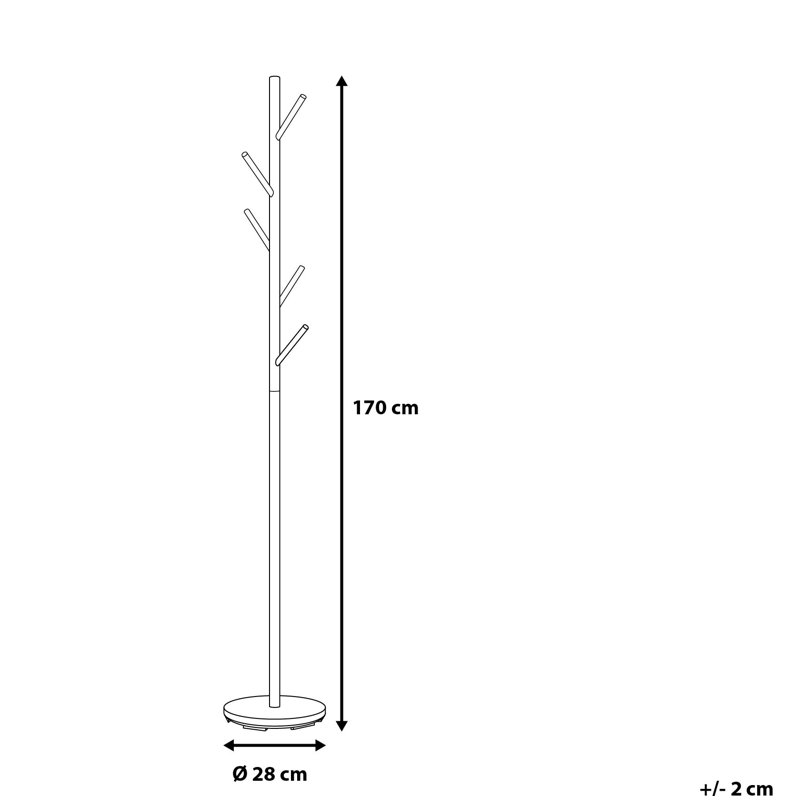 Metal Freestanding Coat Rack