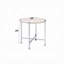 Table d'appoint contemporaine avec plateau en bois et finition en chêne blanc