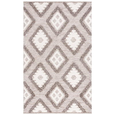 Sujata Hand Woven Wool Pile Geometric Rug