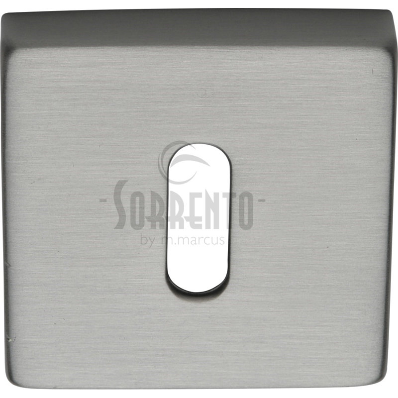 Heritage Brass Sorrento Keyhole Square Escutcheon, Apollo